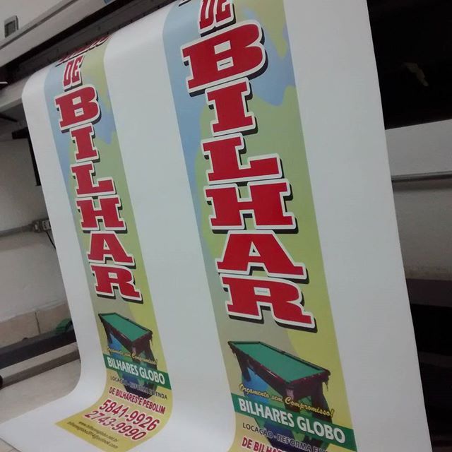 Banners em lona impressos pela Viniko
